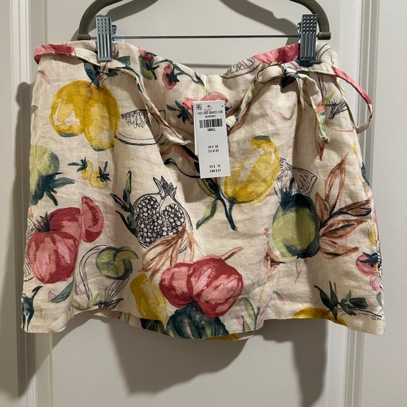 NWT Abercrombie and Fitch Linen Skirt Set - Picture 8 of 11